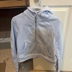 lululemon athletica Light Blue Hoodie